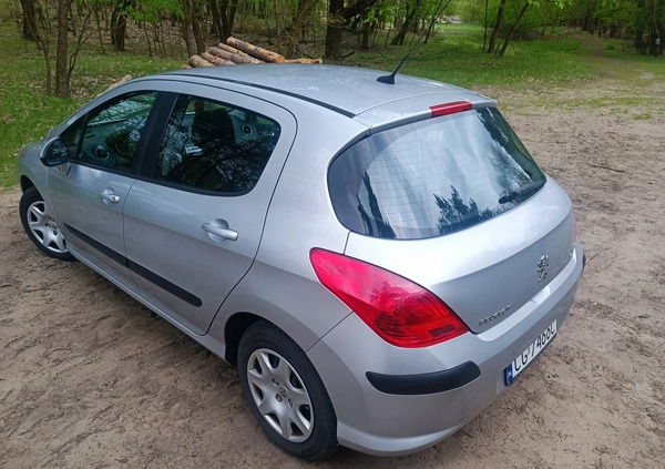 Peugeot 308 cena 9500 przebieg: 163158, rok produkcji 2007 z Grudziądz małe 379